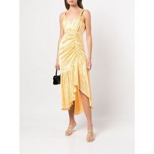 Cinq a Sept Nikola Silk Midi Dress